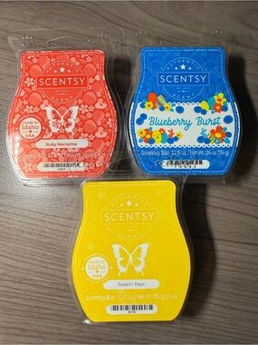 Lot of 3 Scentsy Wax Melts